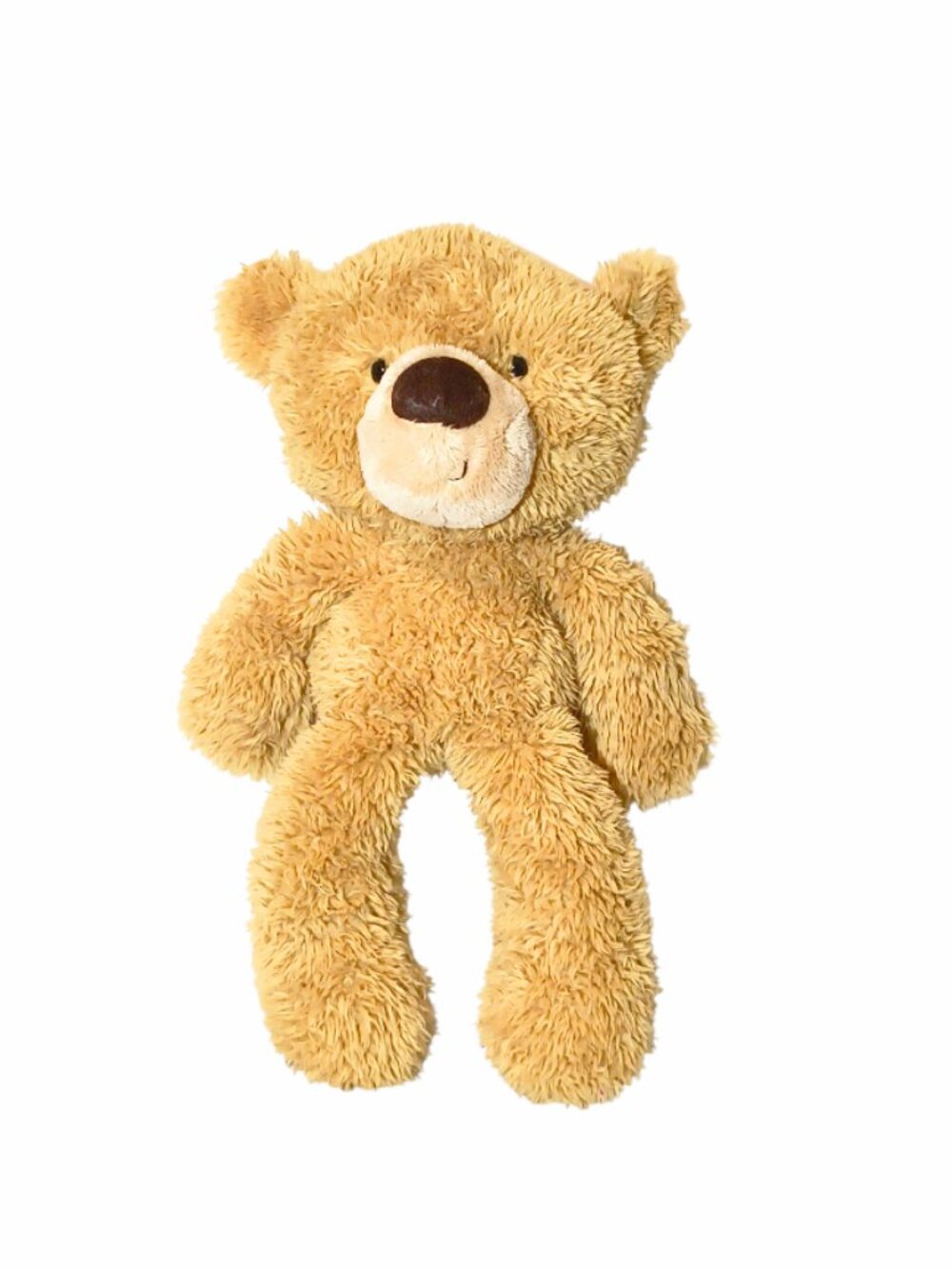 GUND Fuzzy Teddy Bear #6047547 Stuffed Plush Beanbag Toy 13"